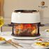 [M.v.Eisenberg] Oven Penggorengan Udara ERST – Keranjang Kaca 4.5L, Memasak Renyah & Empuk, Layar Satu Sentuhan Cerdas, Pengatur Waktu 24H, 10 Menu Otomatis